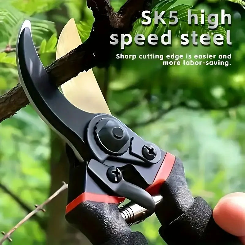 8.5" Professional Titanium Bypass Pruning Shears