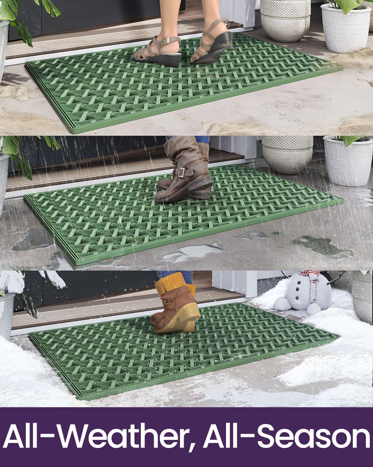 2'x3' Heavy Duty Outdoor Rubber Mats