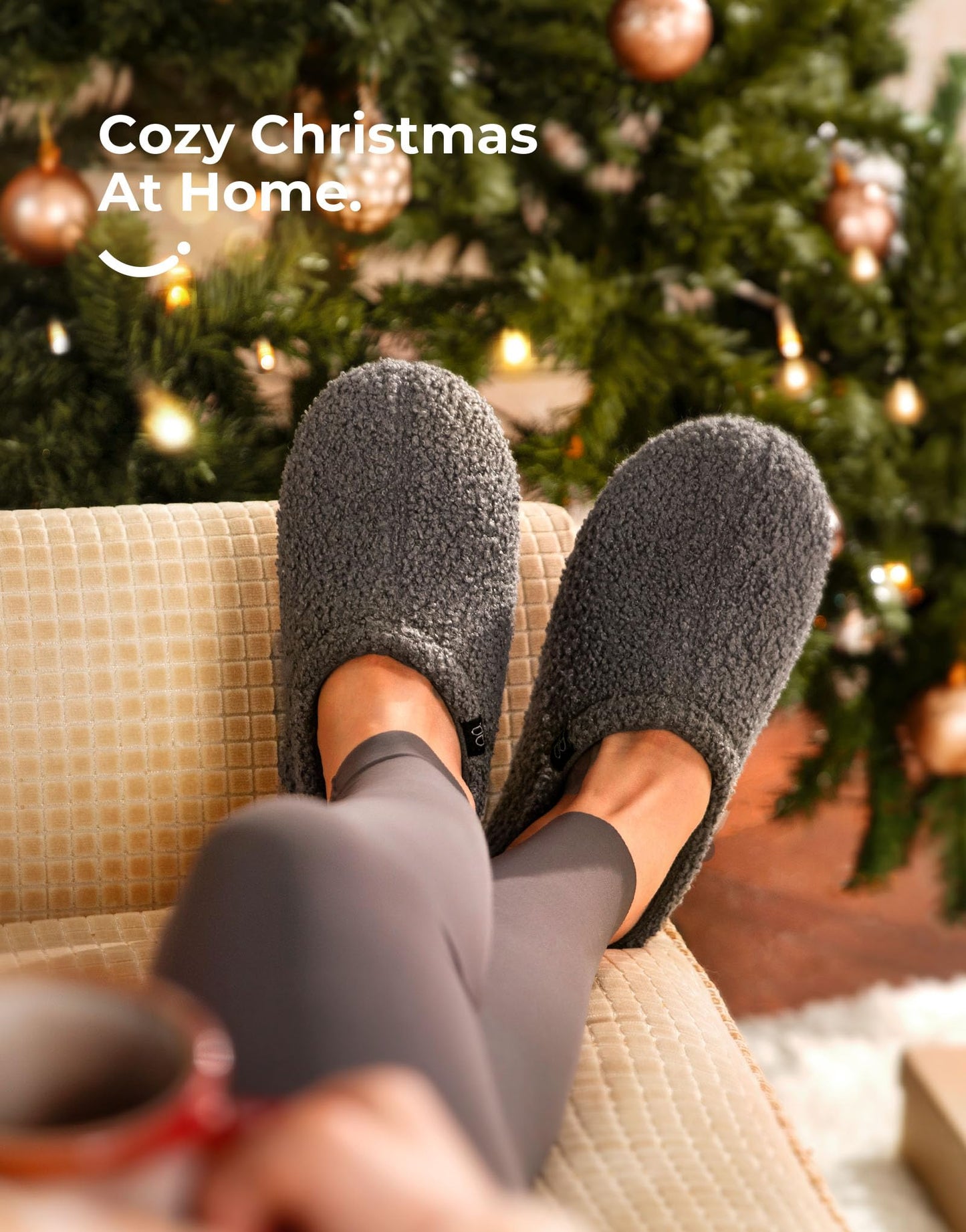 Faux Fur Slippers for Women