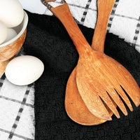 Utopia Towels - Kitchen Towels 12 Pack, 15 x 25 Inches, 100% Ring Spun Cotton Super Soft and Absorbent Linen Dish, Tea and Bar Towels Set, Black