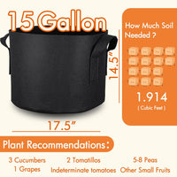 20 Gallon Grow Bags