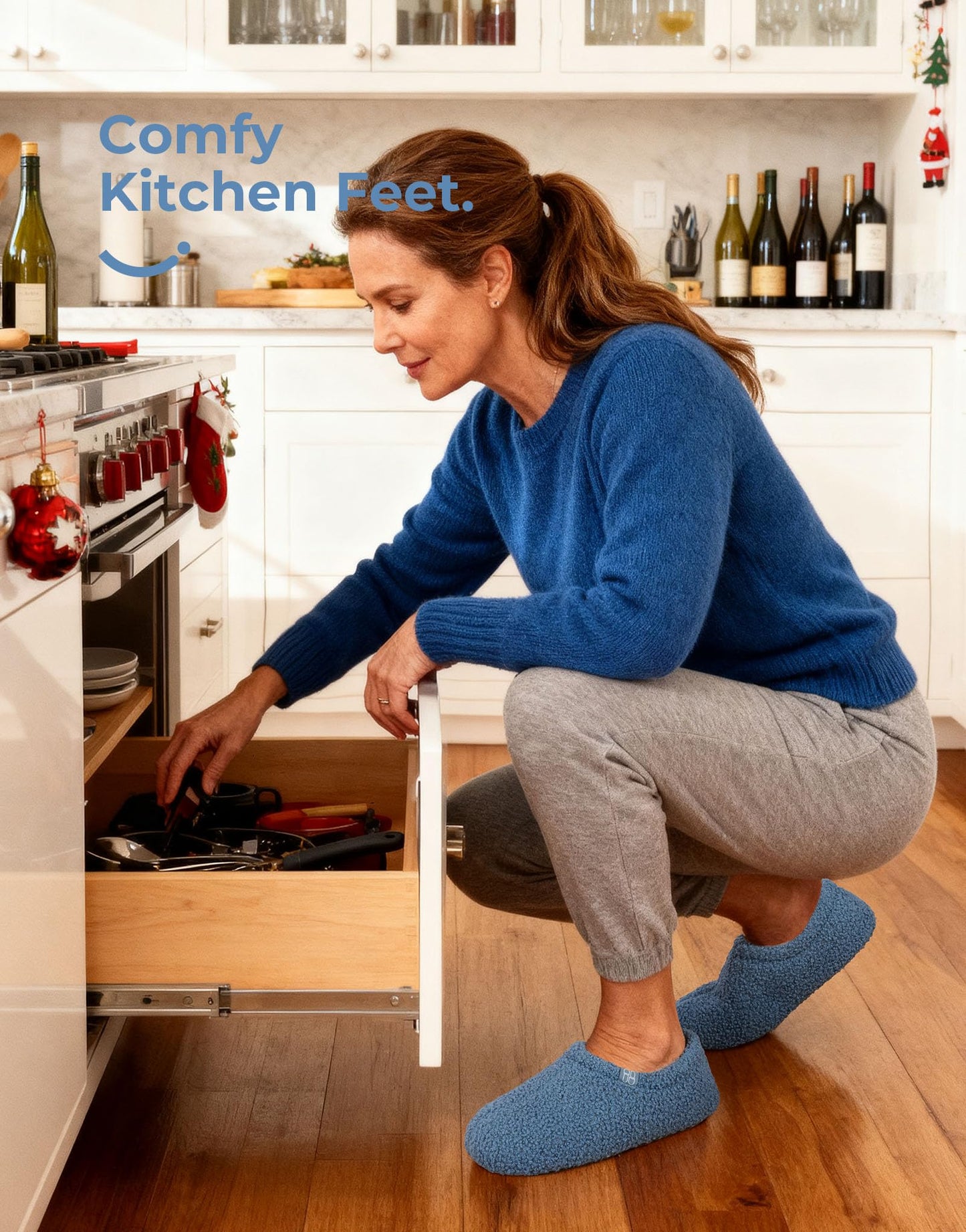 Faux Fur Slippers for Women