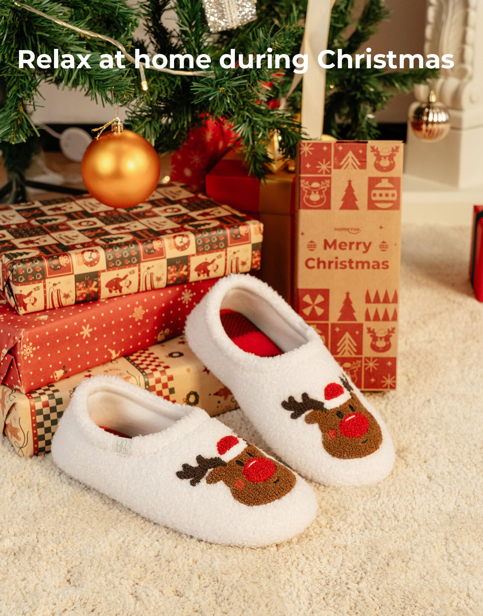 Faux Fur Slippers for Women