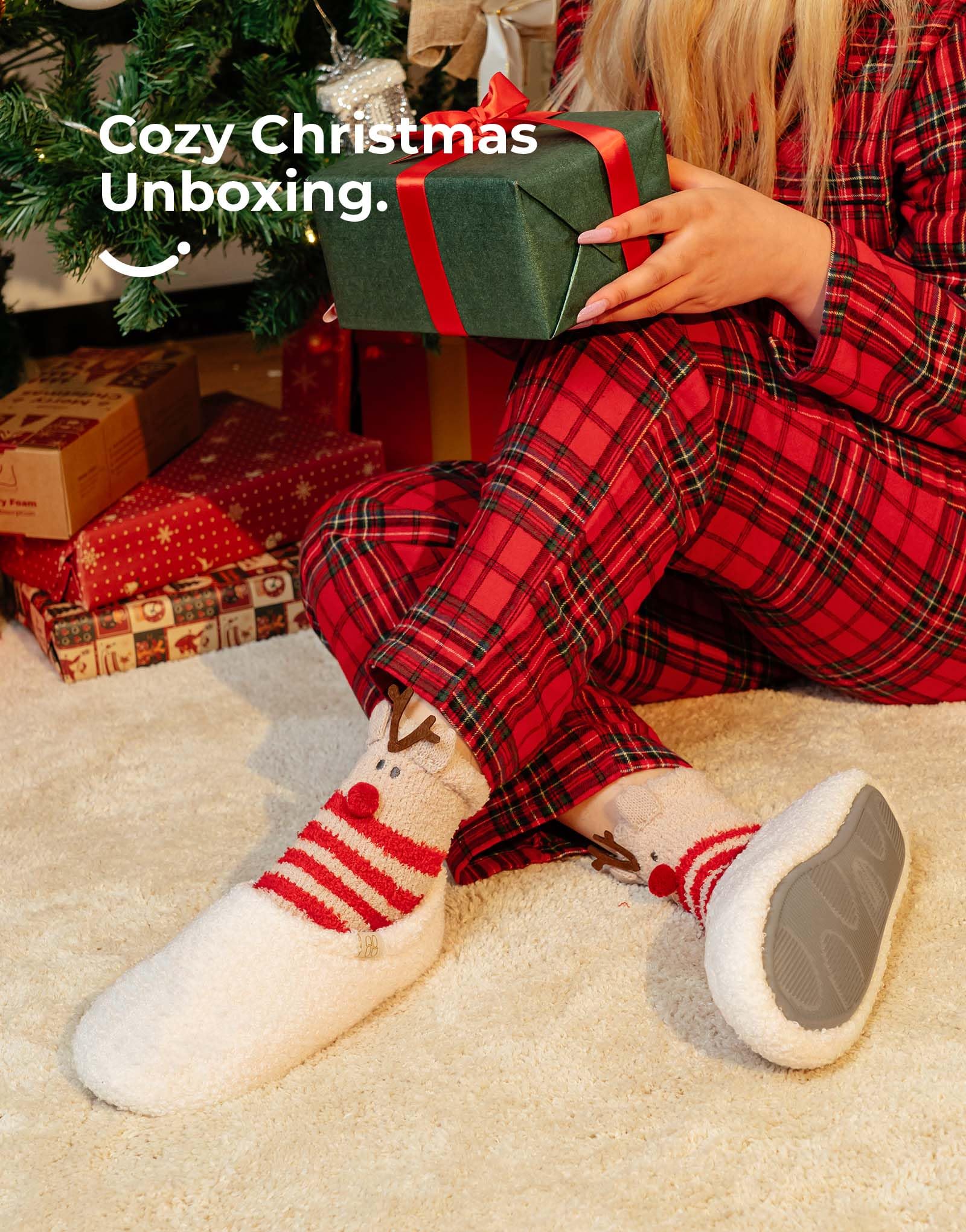 Faux Fur Slippers for Women