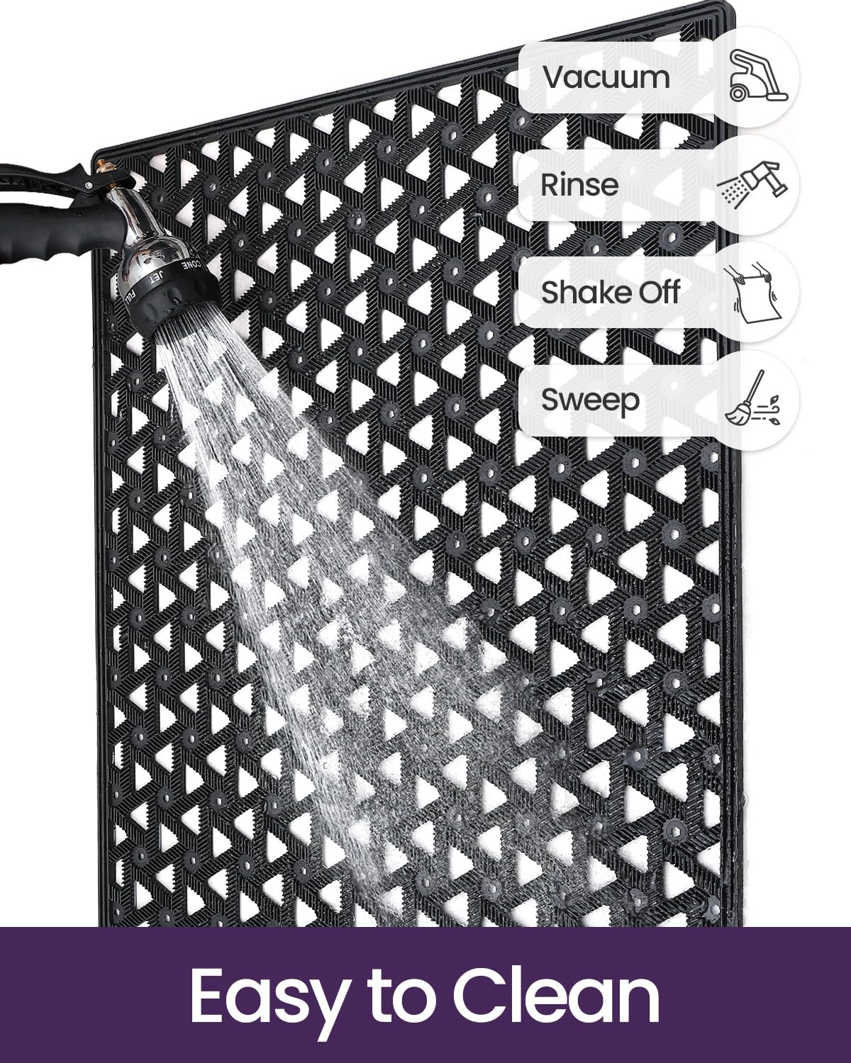 2'x3' Heavy Duty Outdoor Rubber Mats