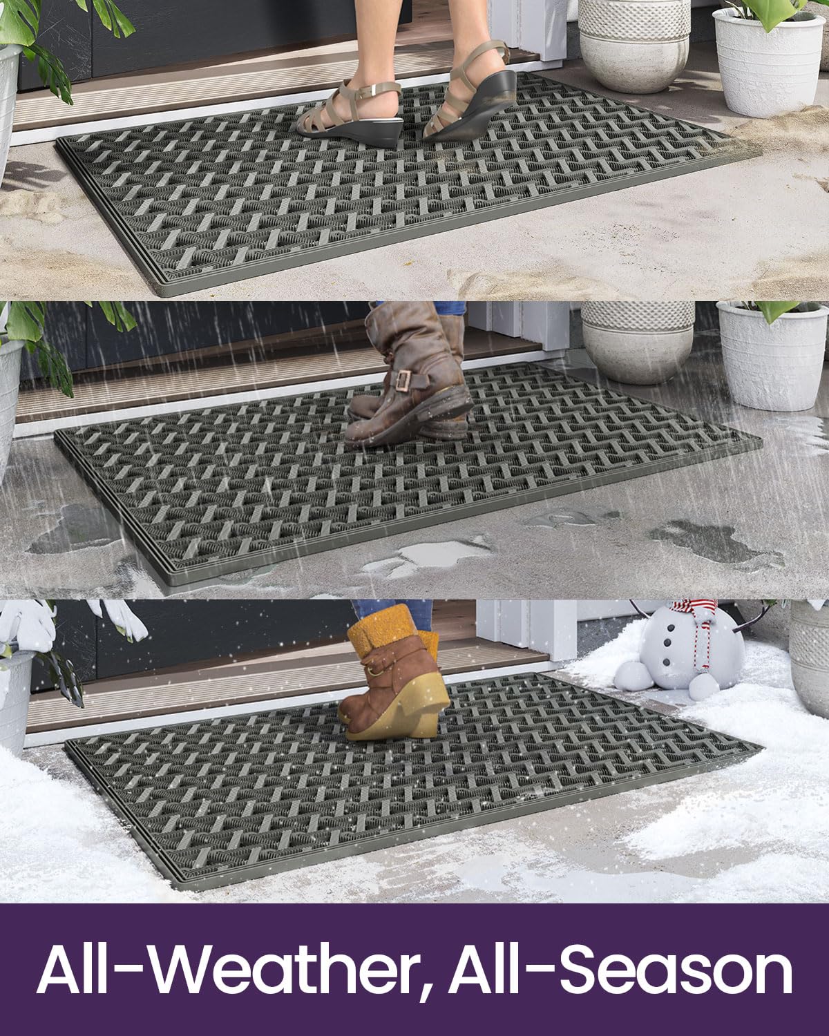 2'x3' Heavy Duty Outdoor Rubber Mats