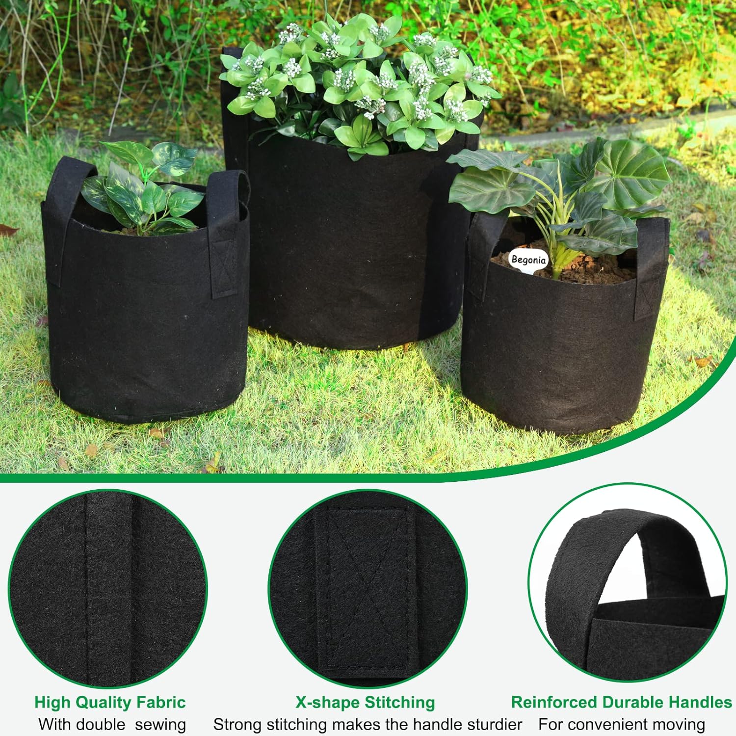 25 Gallon Grow Bags