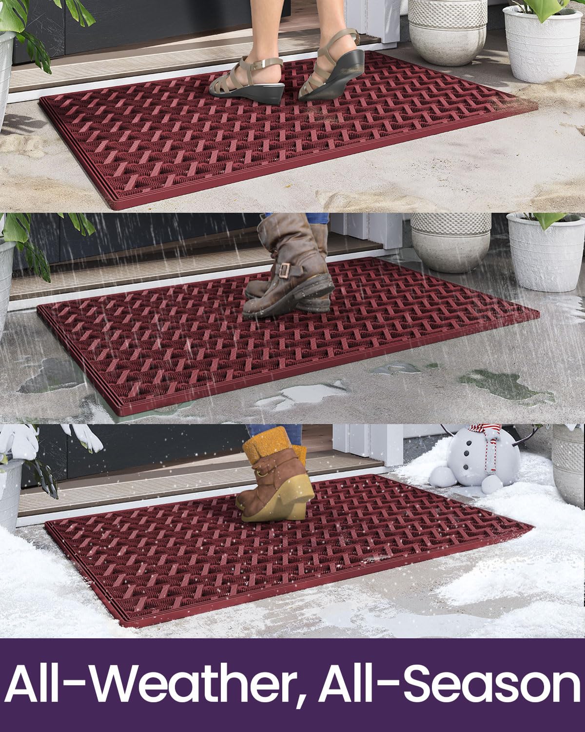 2'x3' Heavy Duty Outdoor Rubber Mats