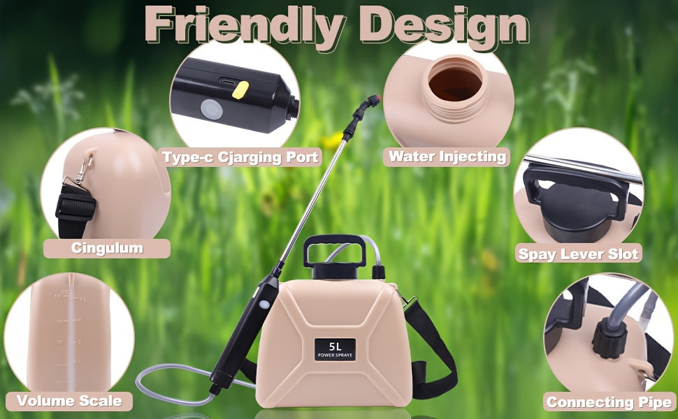 1.32 Gal Electric Garden Sprayer