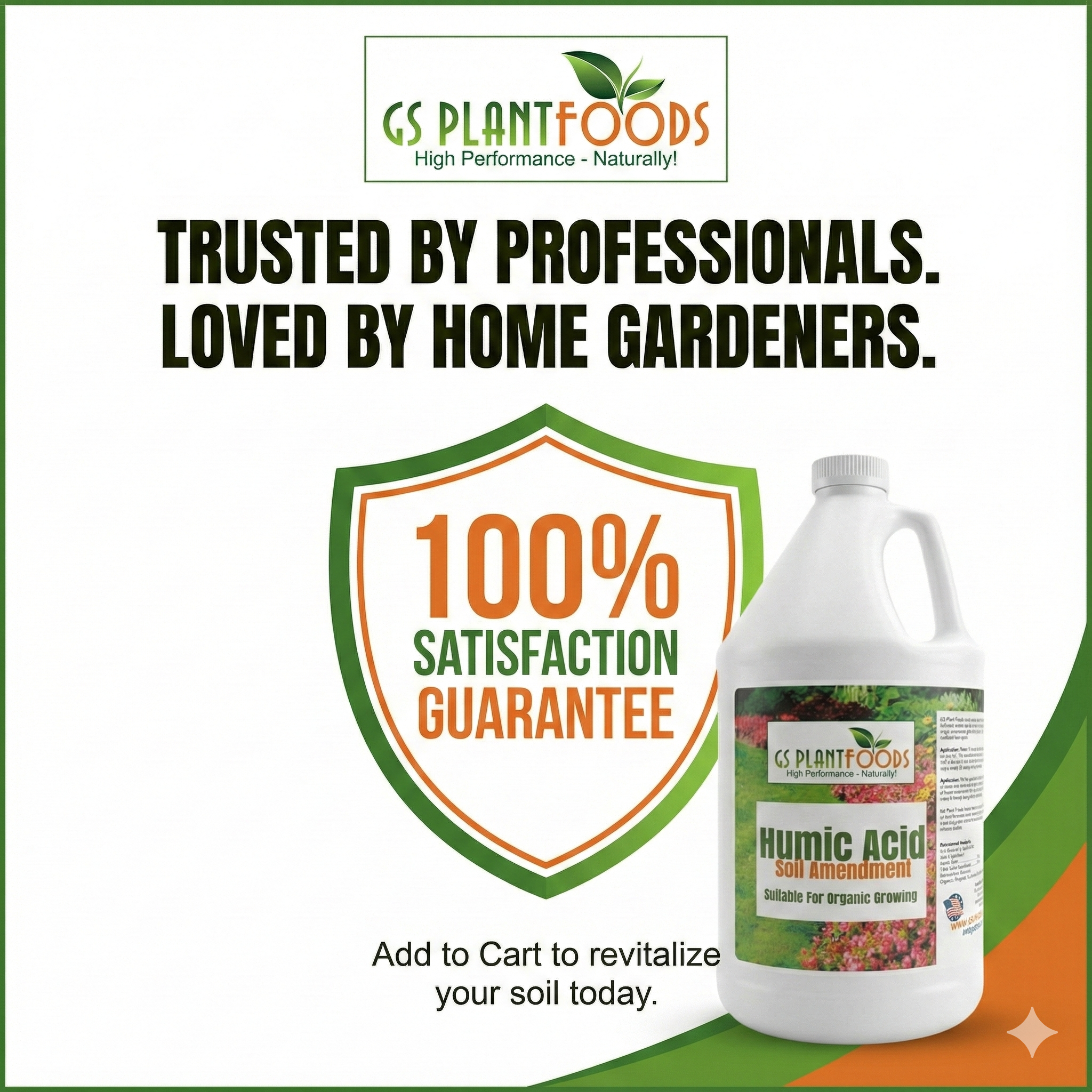 Organic Liquid Humic Acid Soil Amendment