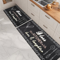 2 Pcs Decorative Kitchen Mats Anti Fatigue