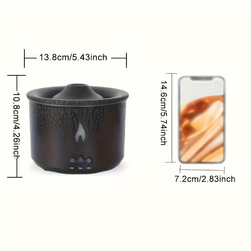 2-in-1 Volcano Diffuser Humidifier