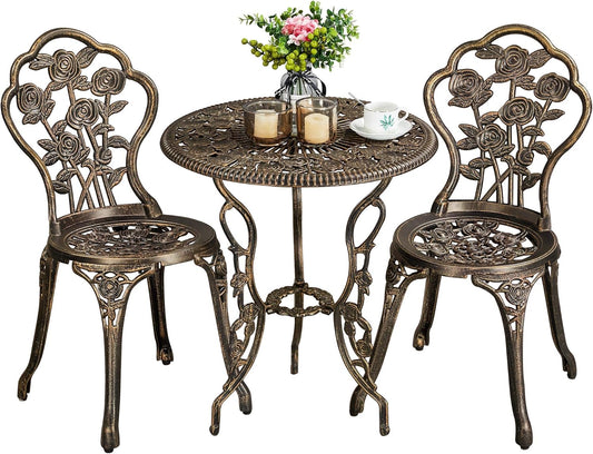 Wrought Iron Garden Table Set