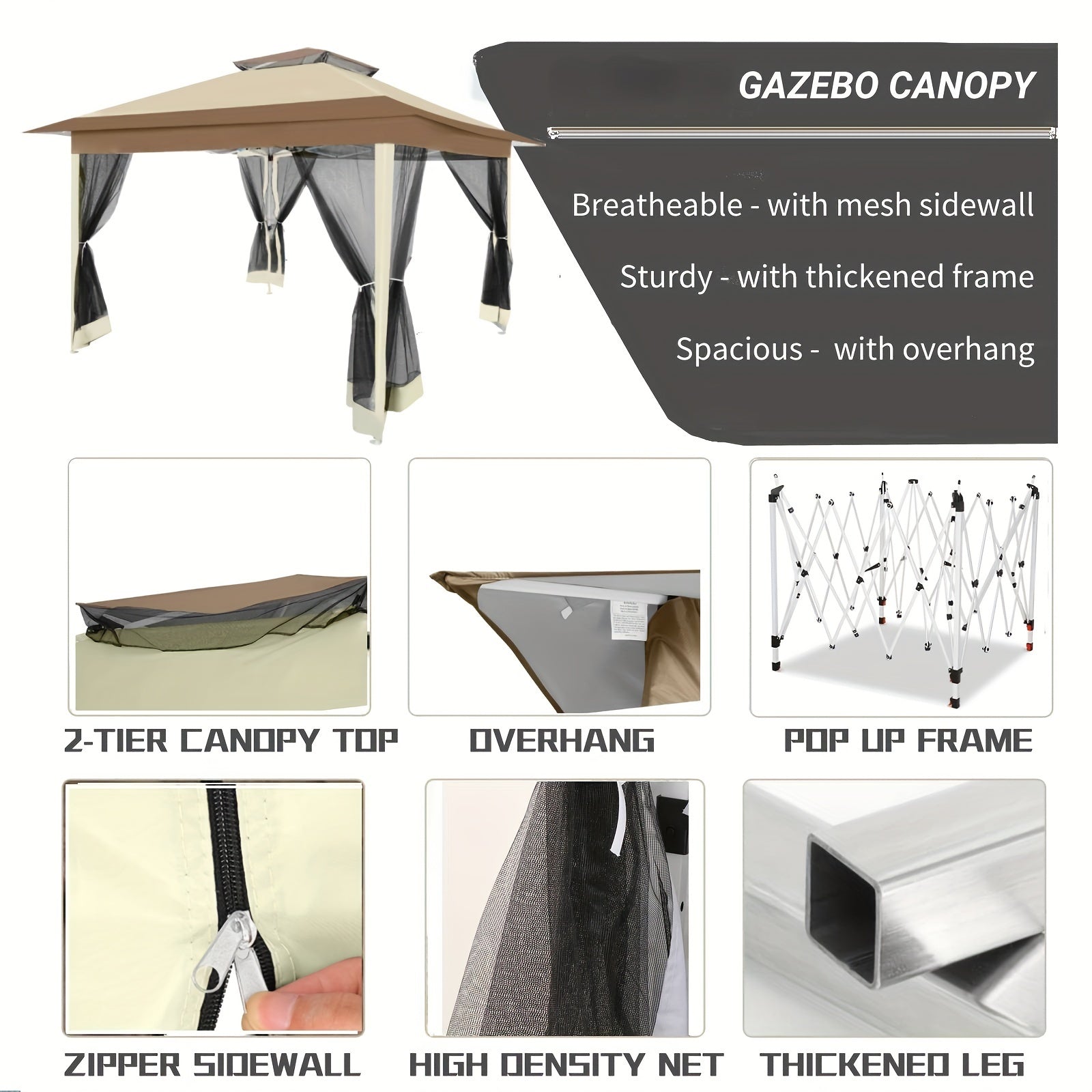 10x10 Pop Up Canopy | Pop Up Gazebo