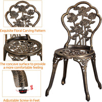 Wrought Iron Garden Table Set
