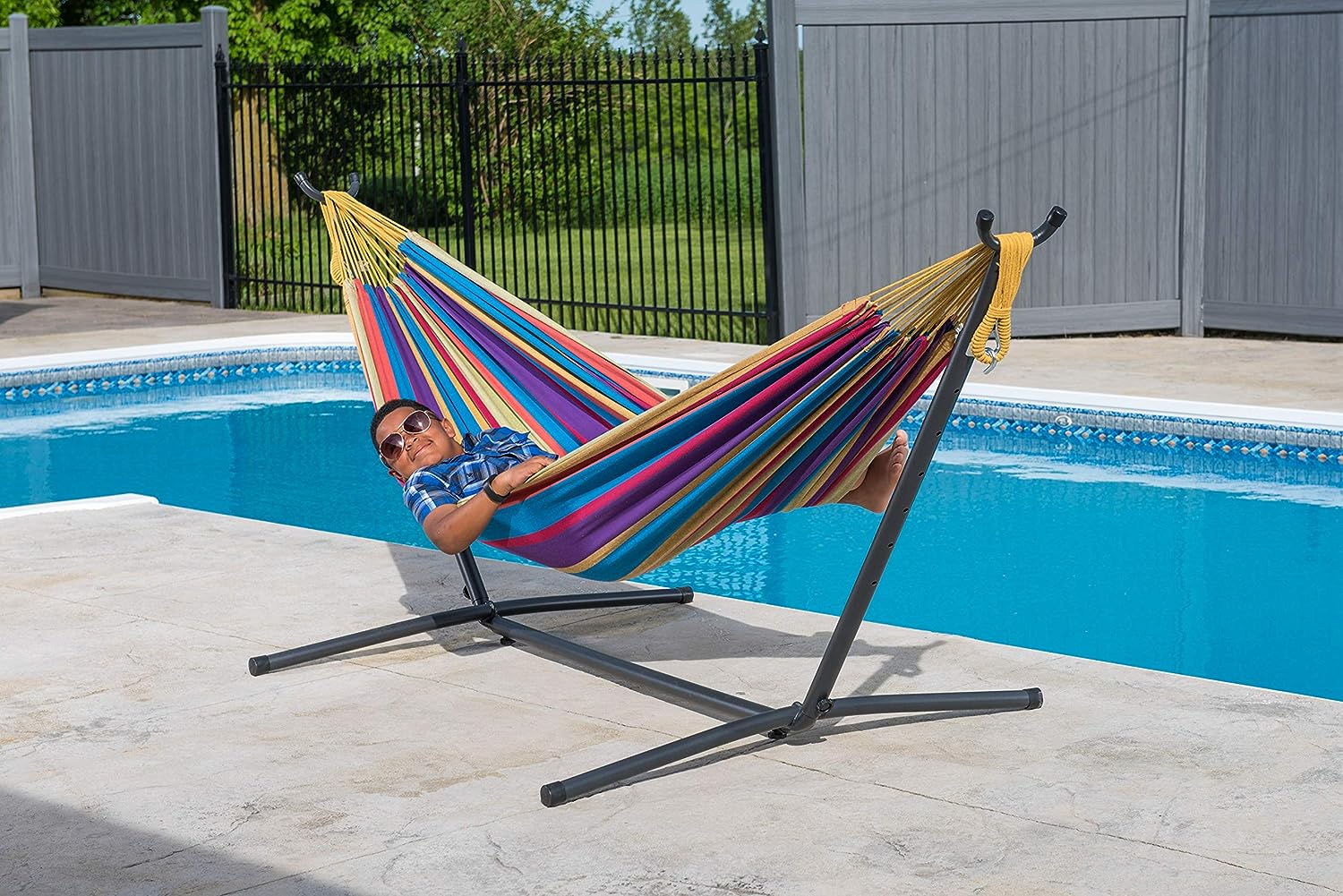 Portable Hammocks with Steel Stands