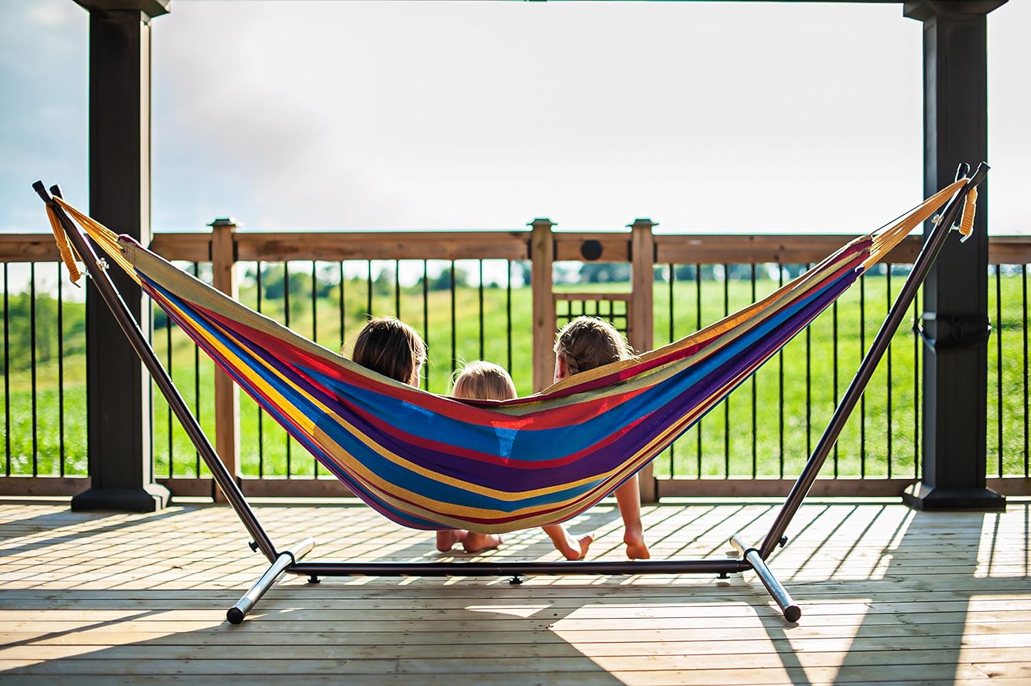 Portable Hammocks with Steel Stands