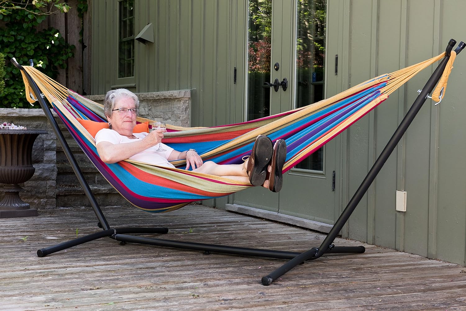 Portable Hammocks with Steel Stands