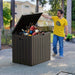 35/75 Gallon Black Outdoor Storage Box