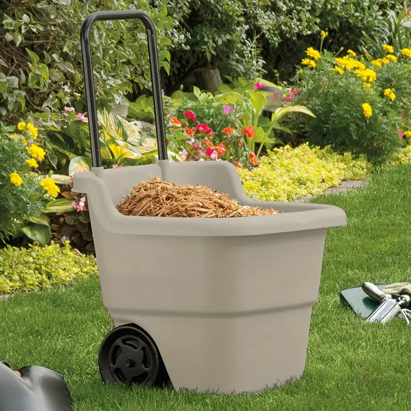 15 Gallon Garden Bucket Caddy with Wheels