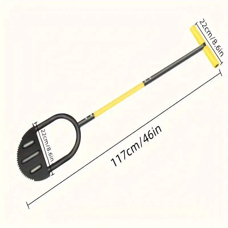 Heavy-Duty Half-Moon Garden Edger Tool