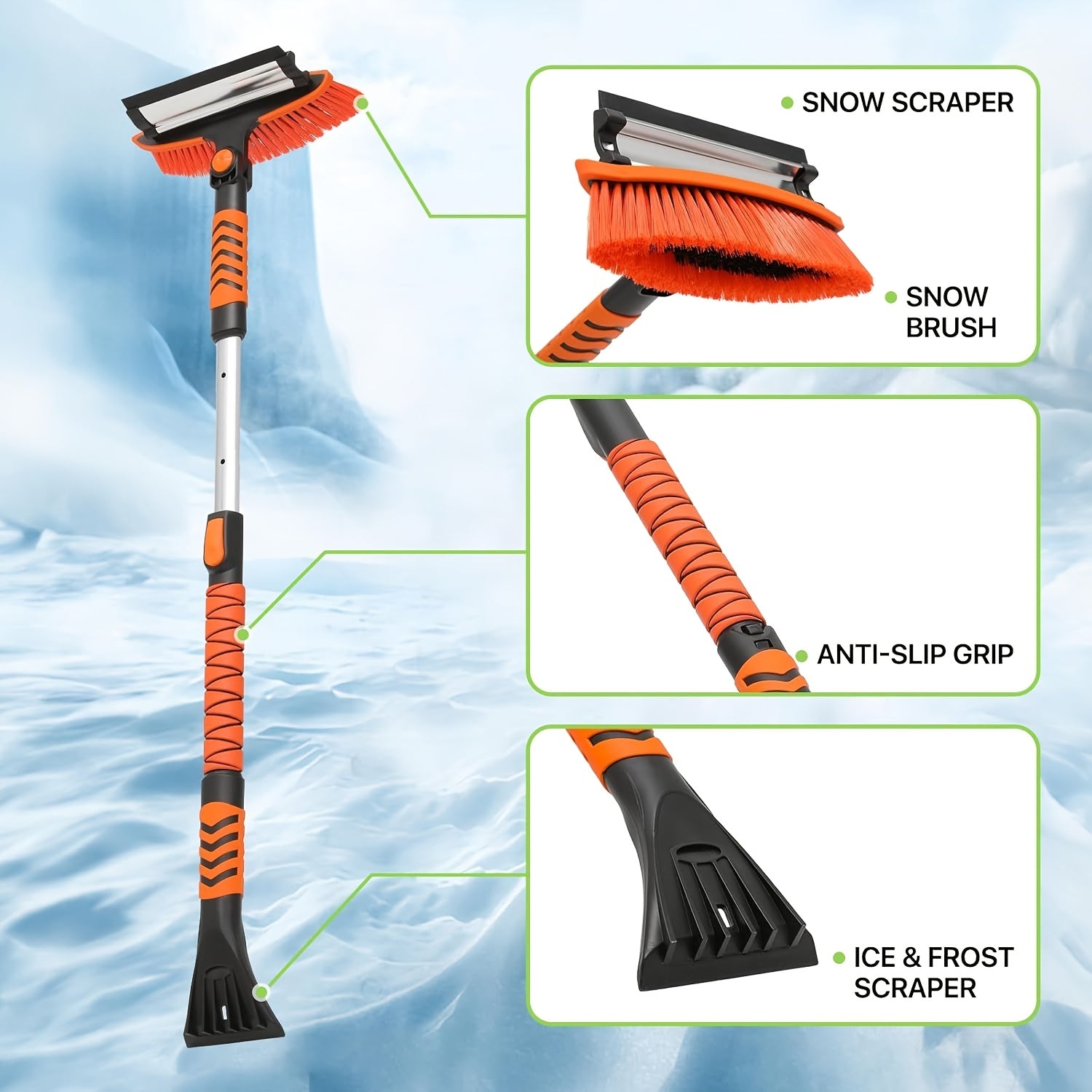 5-in-1 Snow Removal Tools