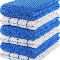 Utopia Towels - Kitchen Towels 12 Pack, 15 x 25 Inches, 100% Ring Spun Cotton Super Soft and Absorbent Linen Dish, Tea and Bar Towels Set, Black