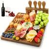 Acacia Charcuterie Board with Knife Holder