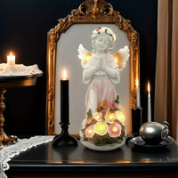 Garden Statues with Solar Lights