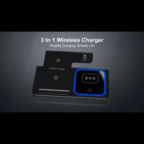 Universal 3 in 1 Fast Wireless Charger