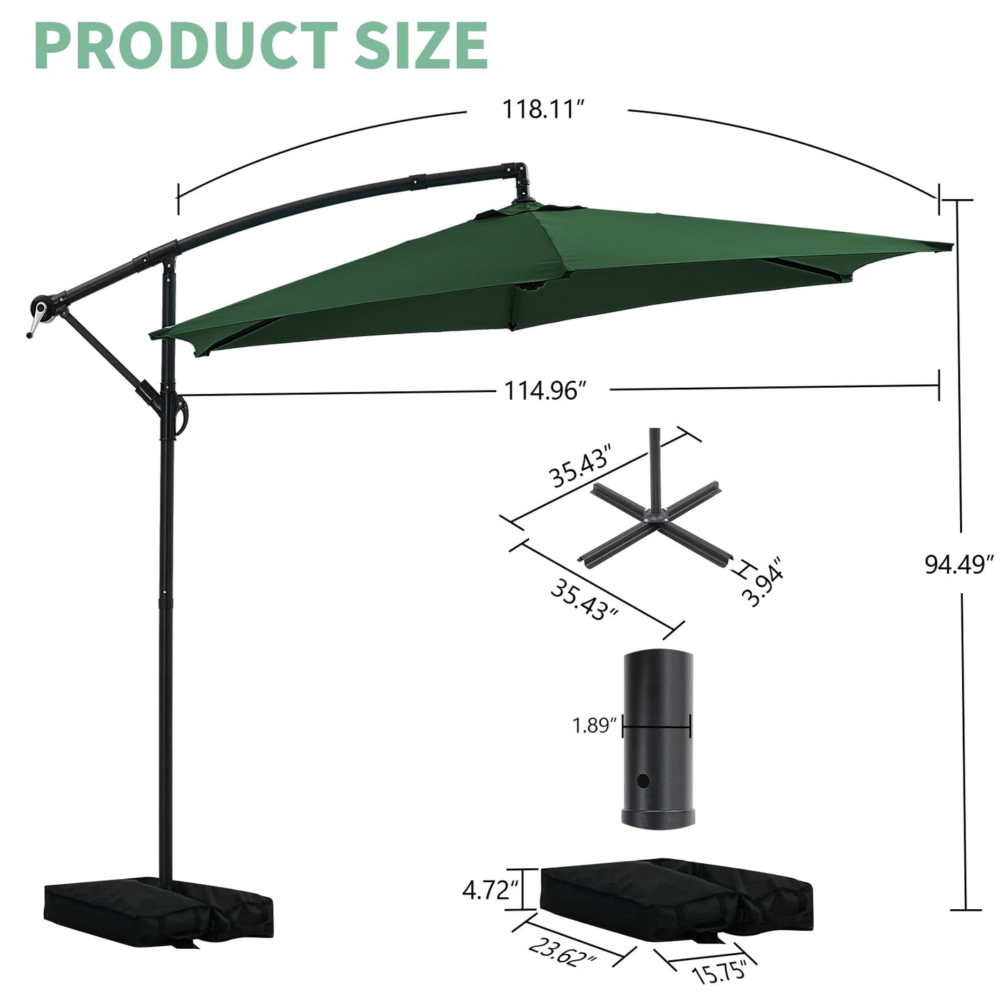  Cantilever Umbrellas
