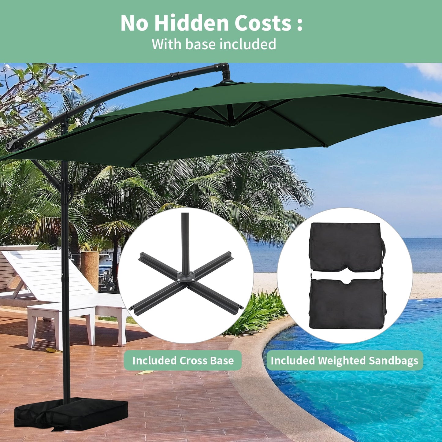  Cantilever Umbrellas