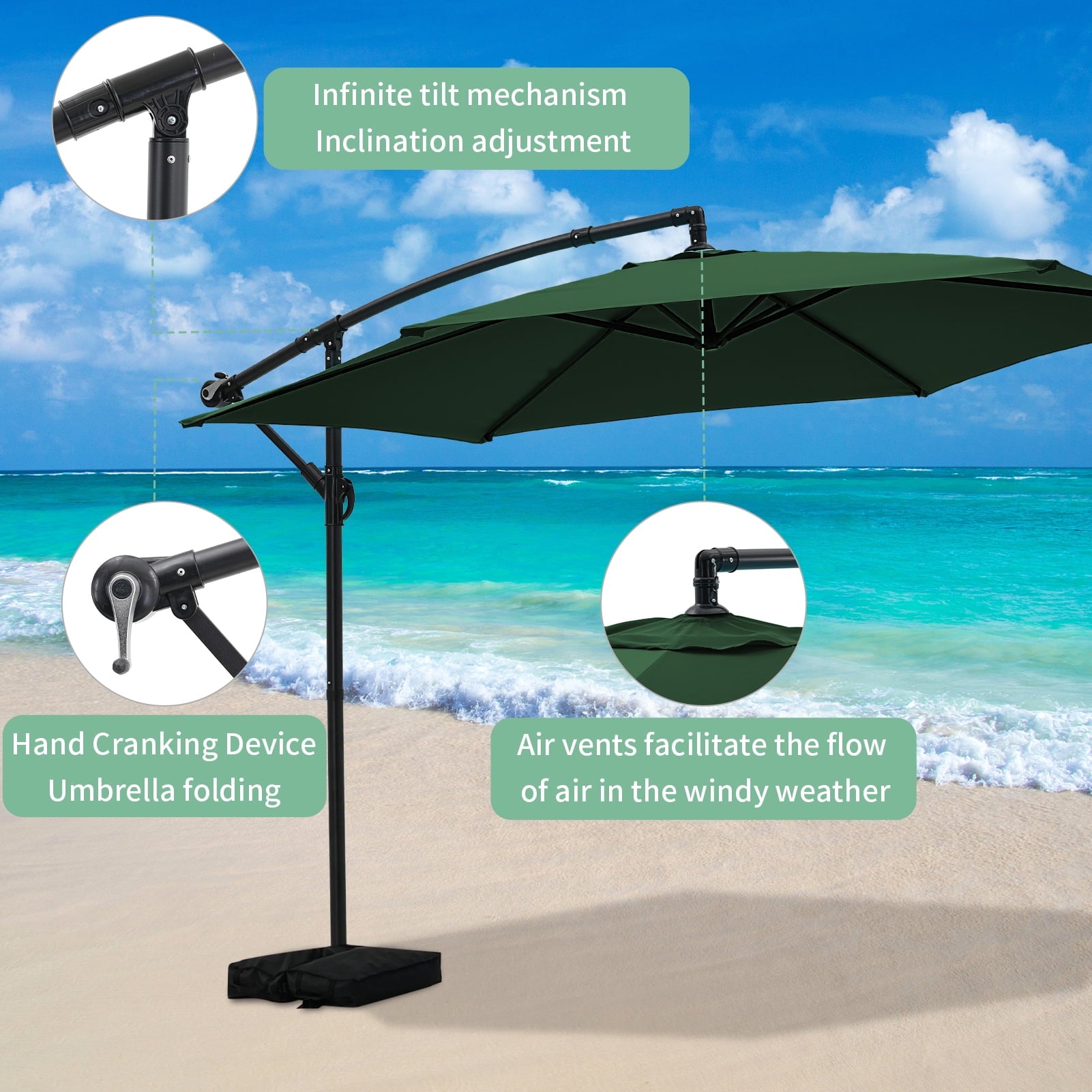 Cantilever Umbrellas
