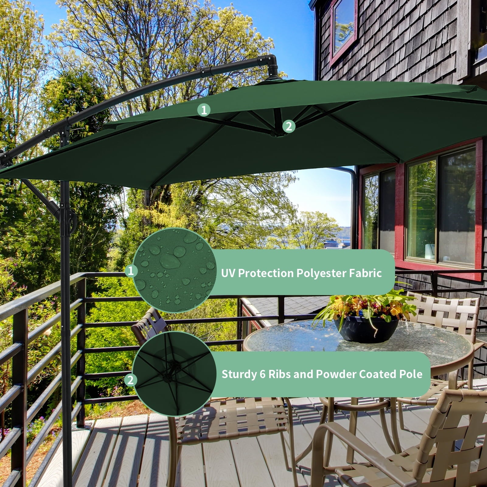  Cantilever Umbrellas
