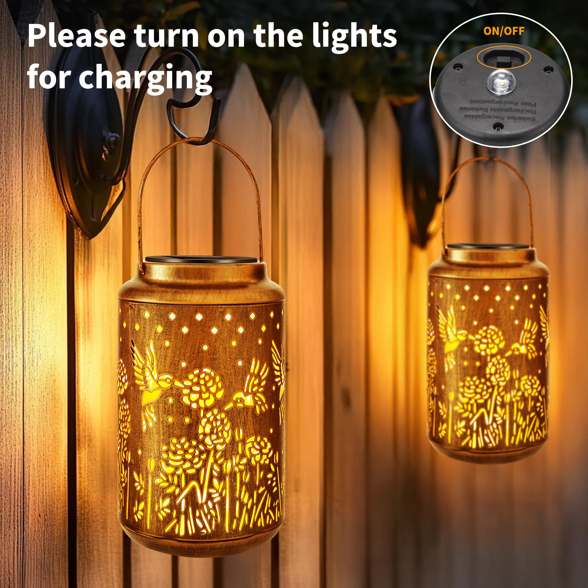Solar Hanging Lantern Lights