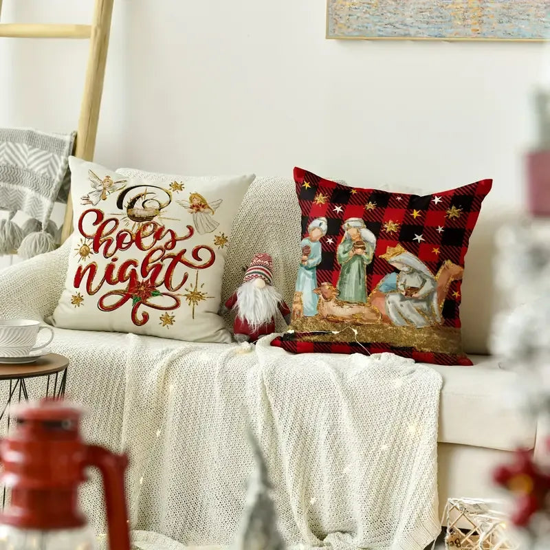 Christmas Decorative Pillow Covers