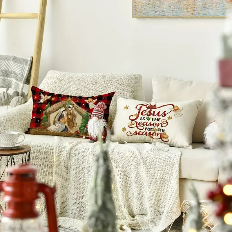 Christmas Decorative Pillow Covers