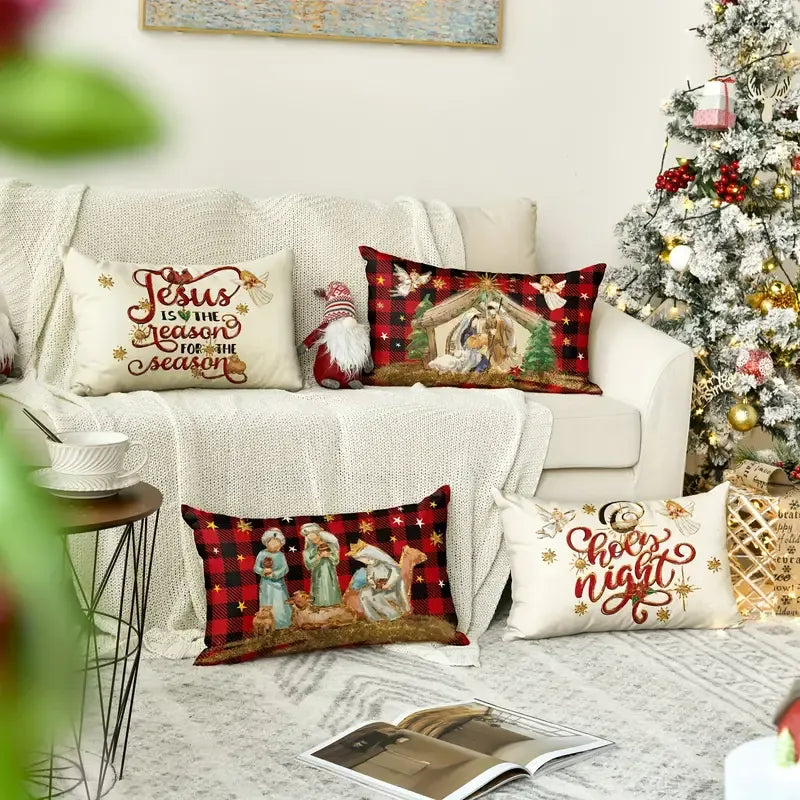 Christmas Decorative Pillow Covers