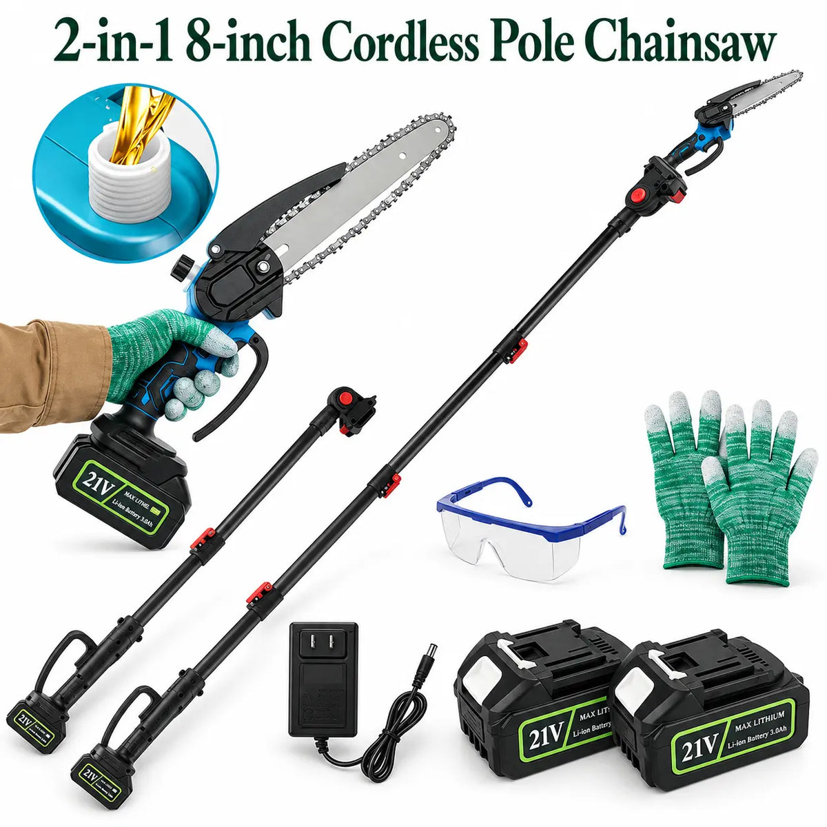 Cordless Pole Chainsaw