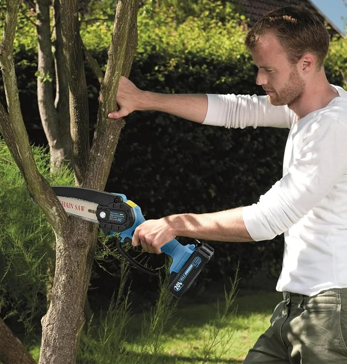 6" Cordless Saker Mini Chainsaw