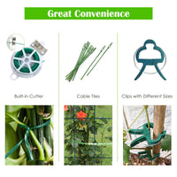 Cucumber and Bean Garden Trellis