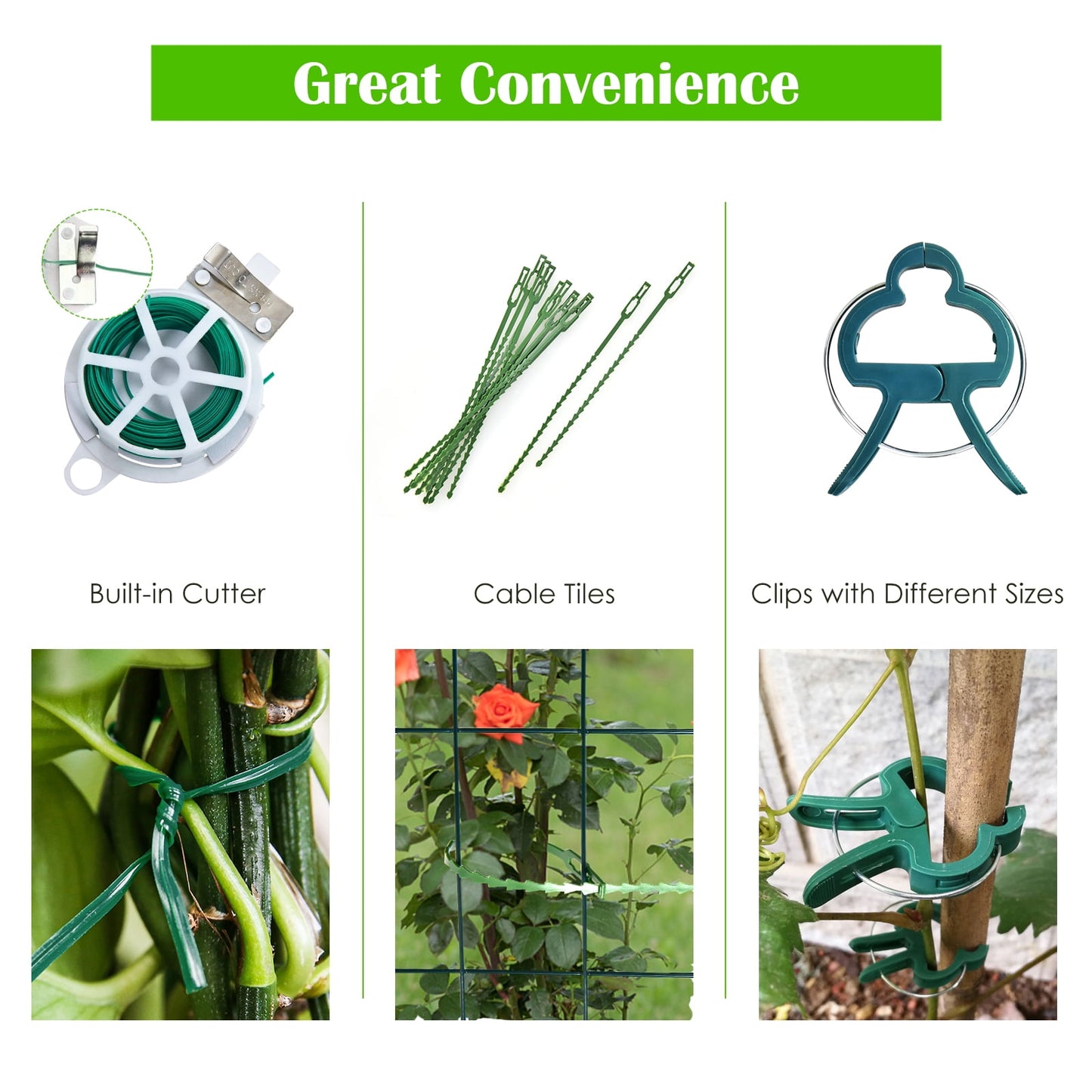 Cucumber and Bean Garden Trellis