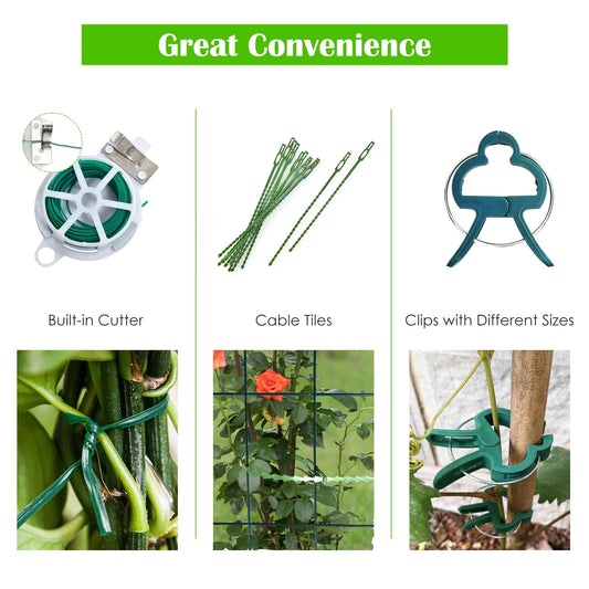 Cucumber and Bean Garden Trellis