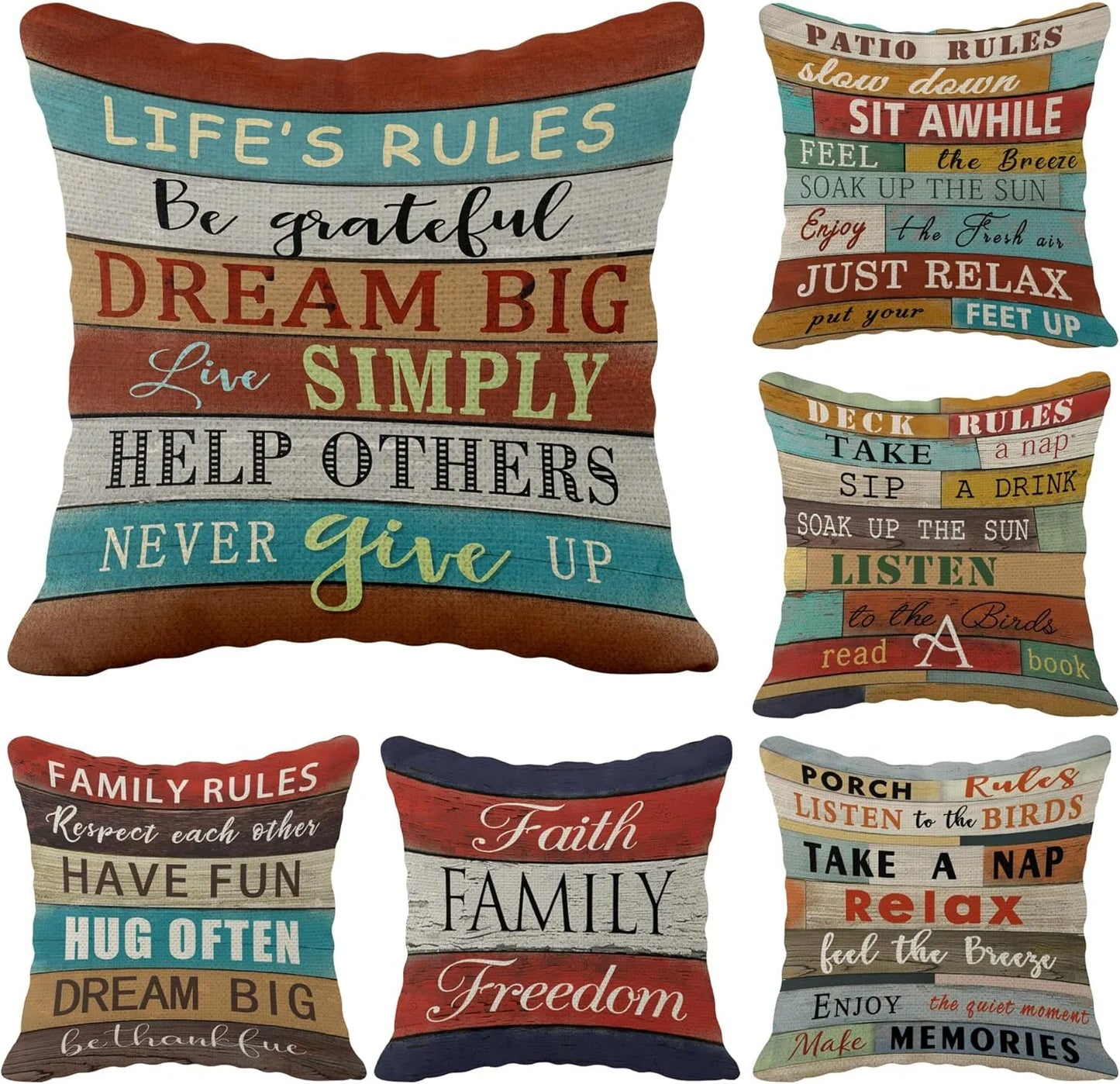 Decorative Throw Pillow Covers