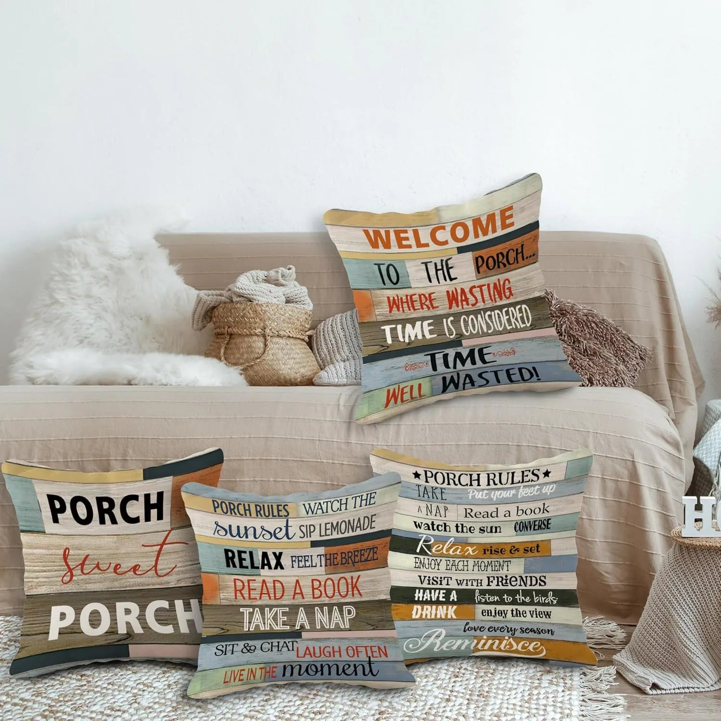Decorative Throw Pillow Covers