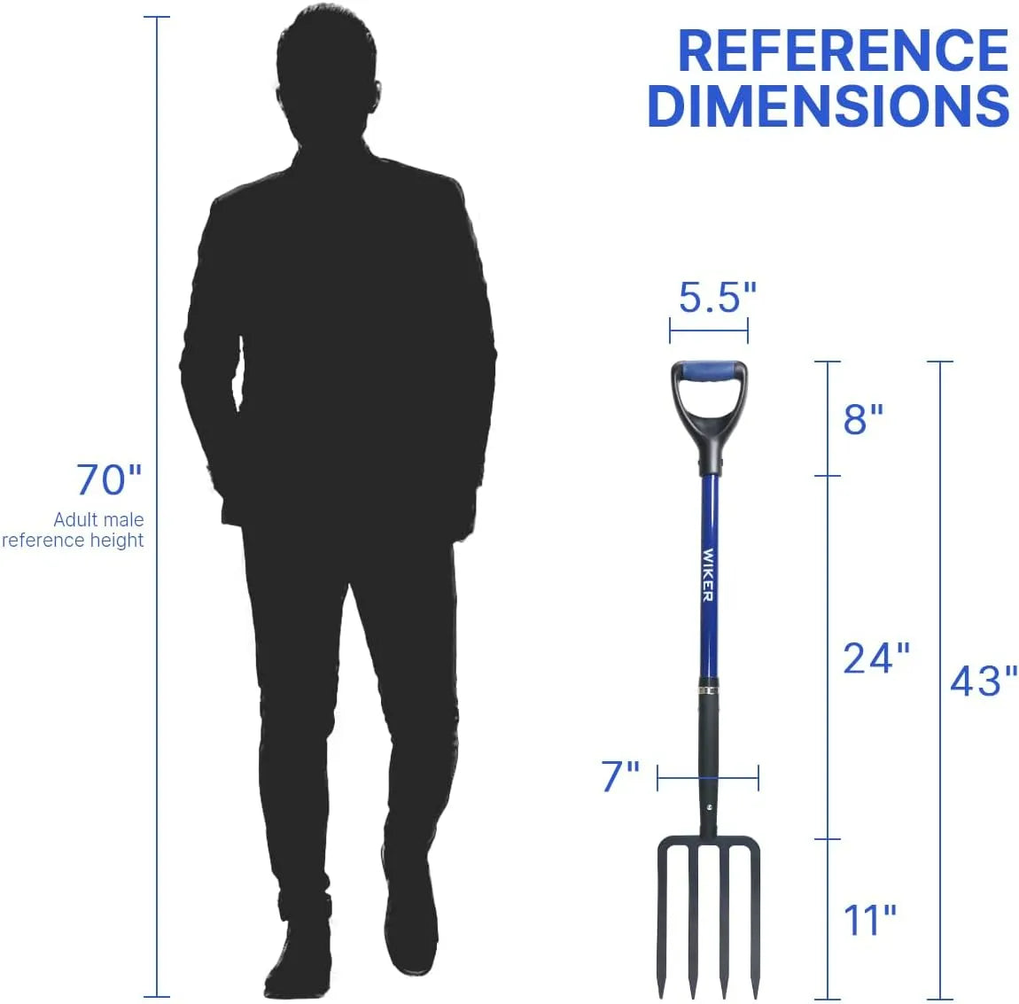 Digging Fork Garden Tool