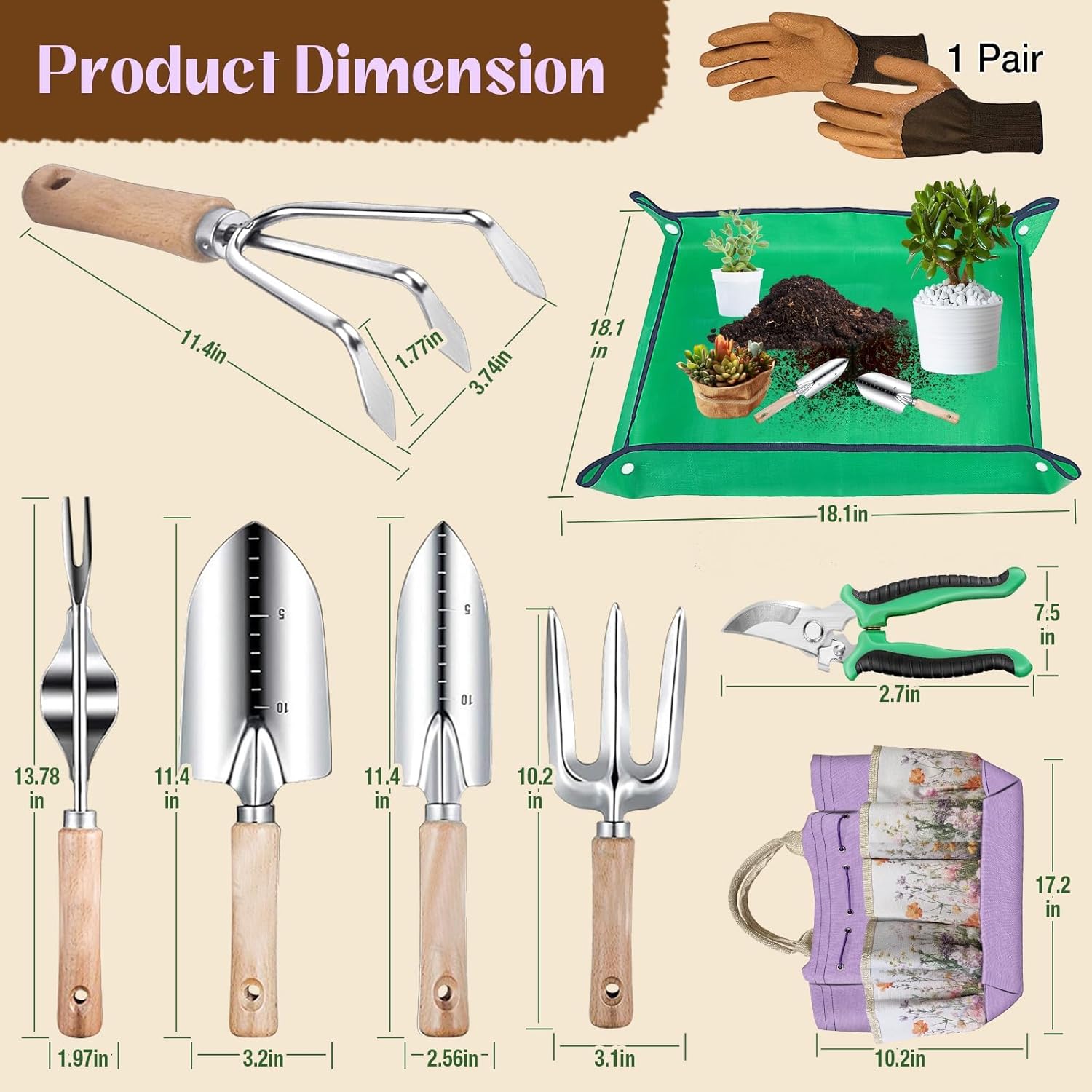 Gardening Tools Set 