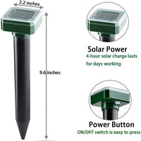 Solar Powered Animal Repellent
