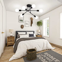 Sputnik Chandelier Dining Room Lightning