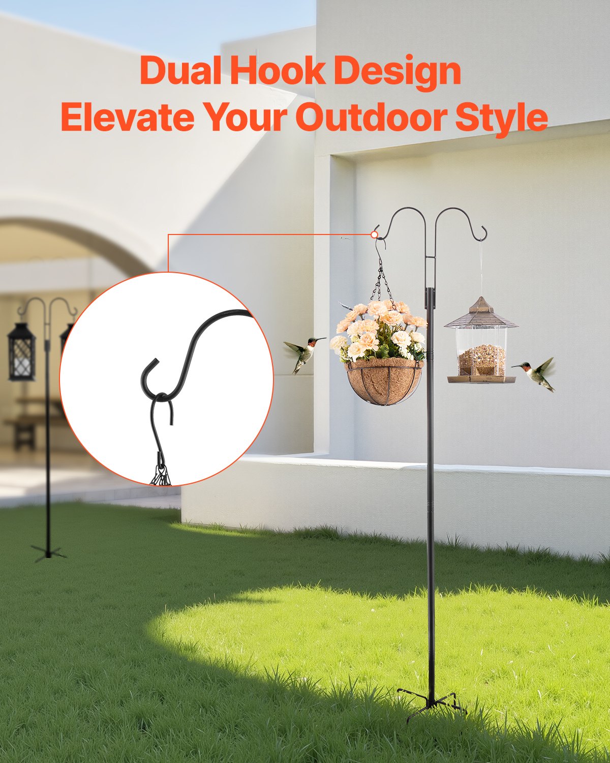 Shepherds Hooks for Bird Feeders